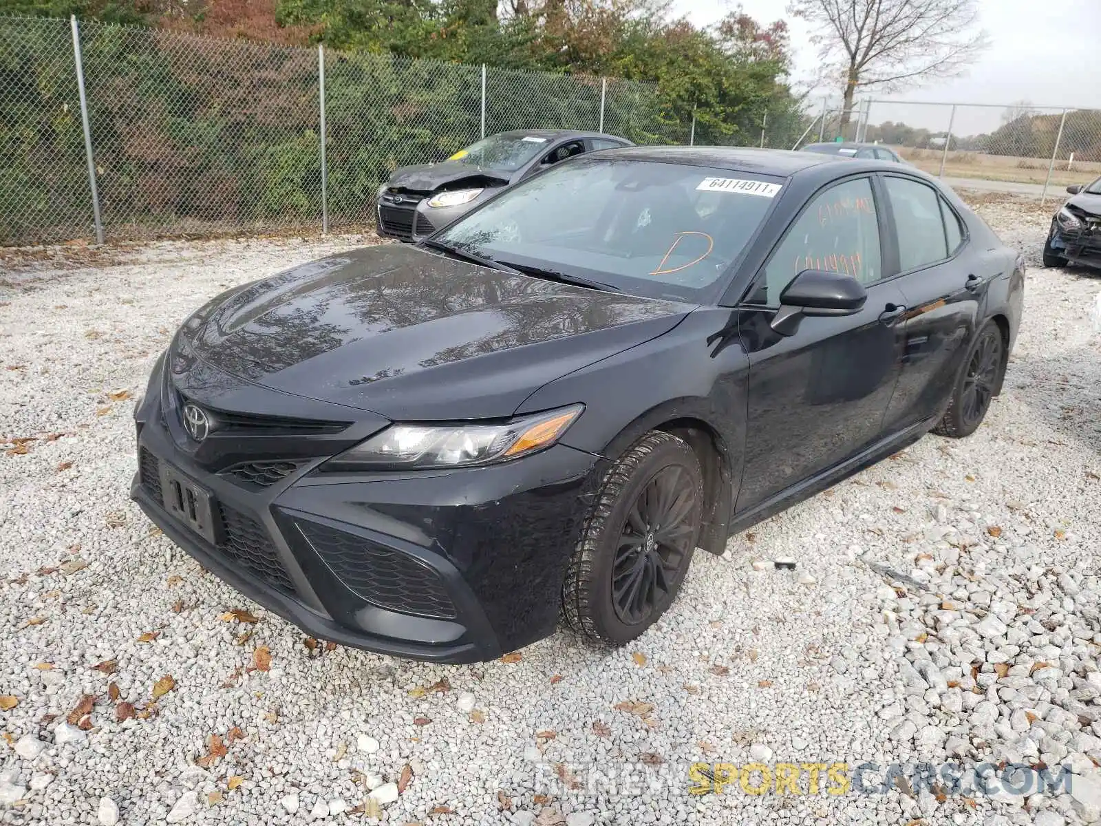 2 Photograph of a damaged car 4T1G11BK8MU024301 TOYOTA CAMRY 2021