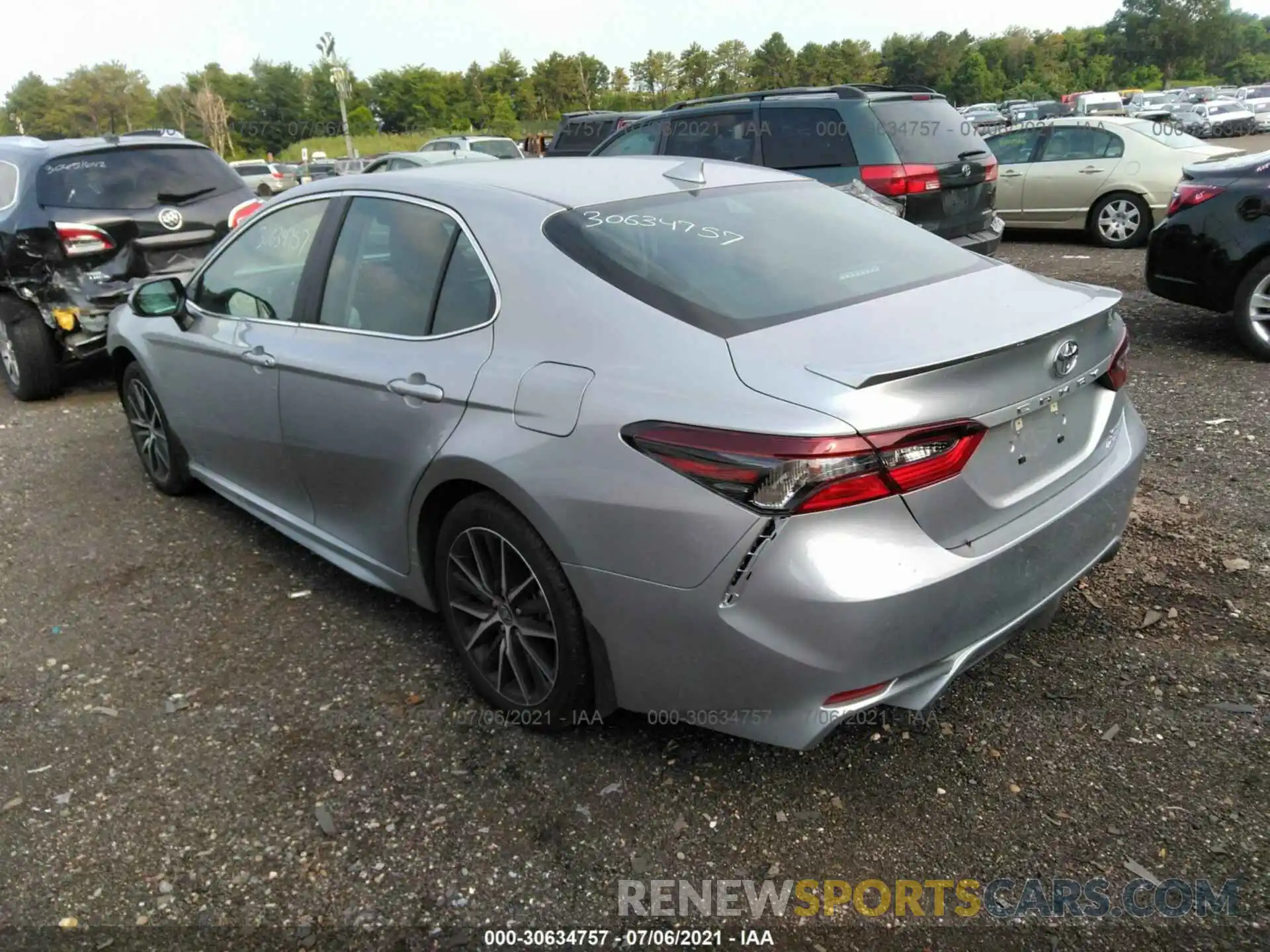 3 Photograph of a damaged car 4T1G11BK8MU028042 TOYOTA CAMRY 2021