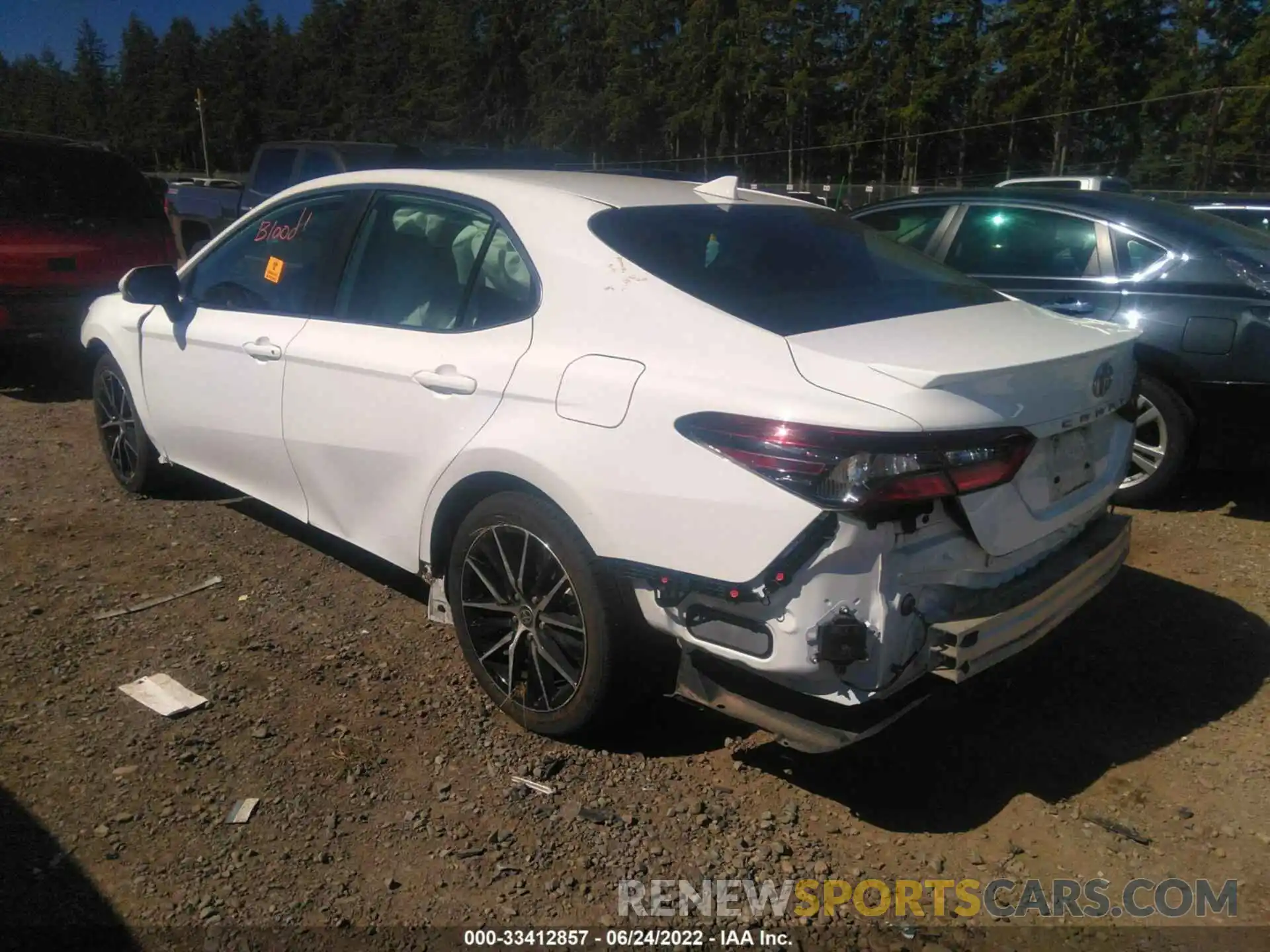 3 Photograph of a damaged car 4T1G11BK8MU029773 TOYOTA CAMRY 2021