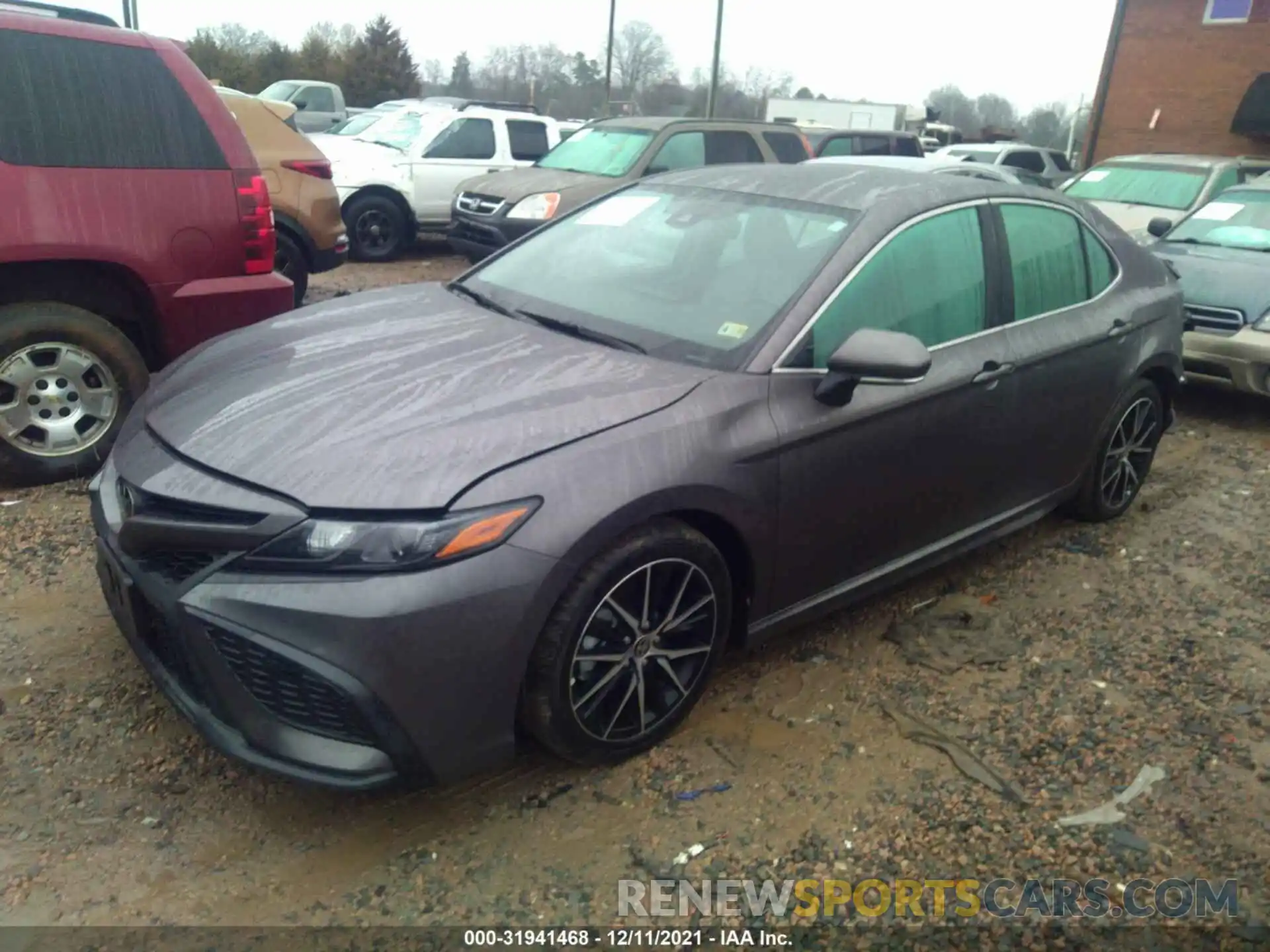 2 Photograph of a damaged car 4T1G11BK8MU031085 TOYOTA CAMRY 2021