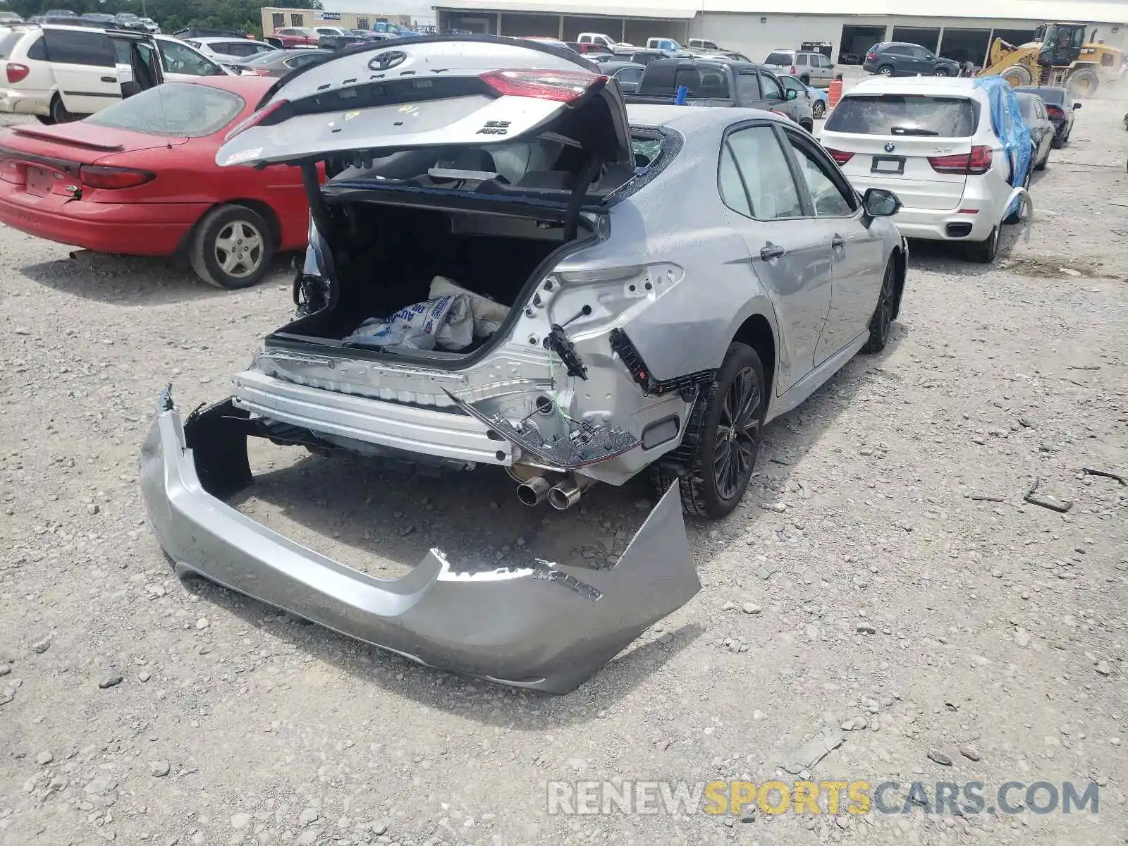 4 Photograph of a damaged car 4T1G11BK8MU031491 TOYOTA CAMRY 2021