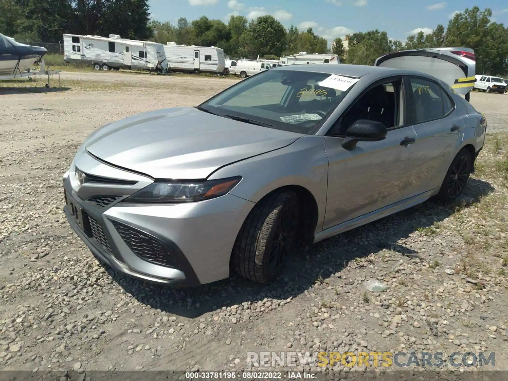 2 Photograph of a damaged car 4T1G11BK8MU033838 TOYOTA CAMRY 2021