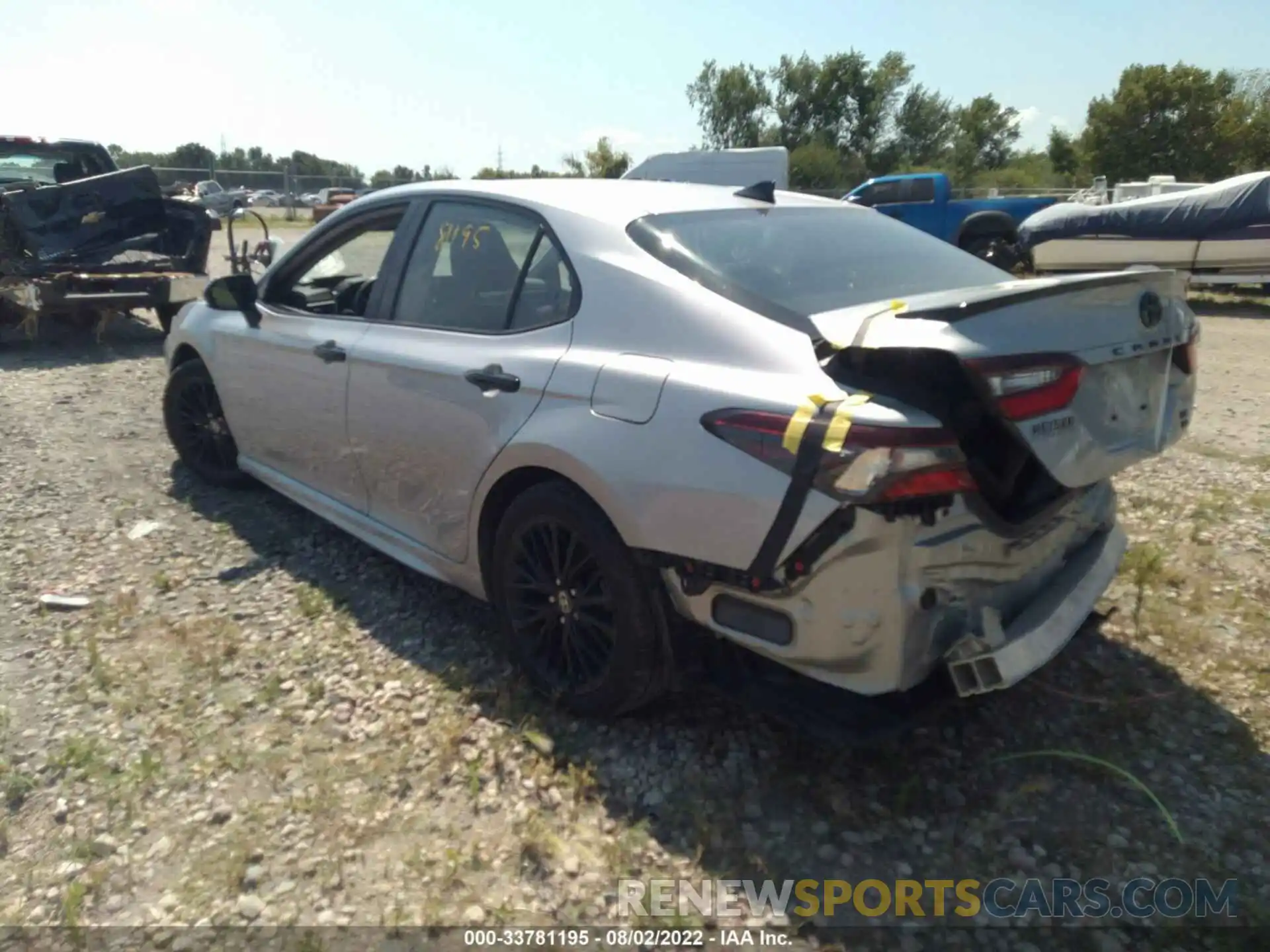 3 Photograph of a damaged car 4T1G11BK8MU033838 TOYOTA CAMRY 2021