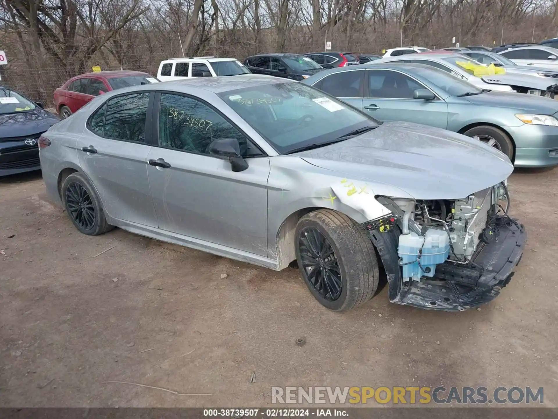 1 Photograph of a damaged car 4T1G11BK8MU034410 TOYOTA CAMRY 2021