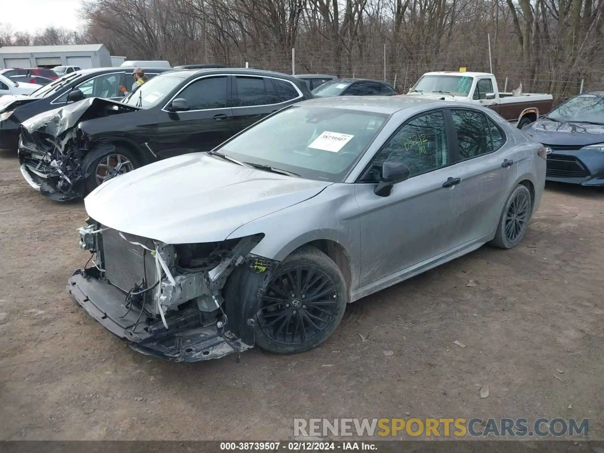 2 Photograph of a damaged car 4T1G11BK8MU034410 TOYOTA CAMRY 2021