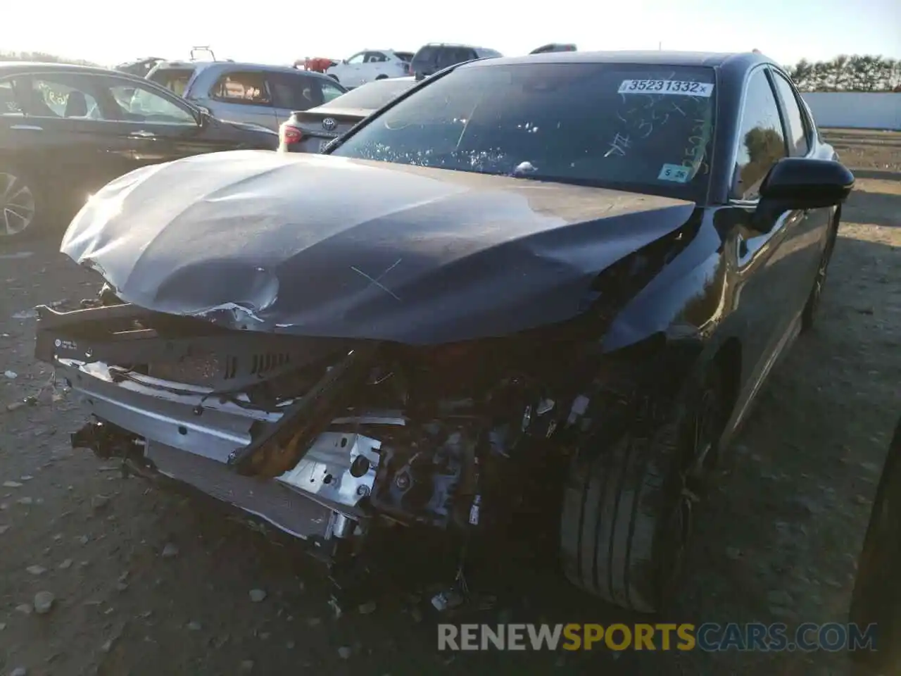 2 Photograph of a damaged car 4T1G11BK8MU035492 TOYOTA CAMRY 2021