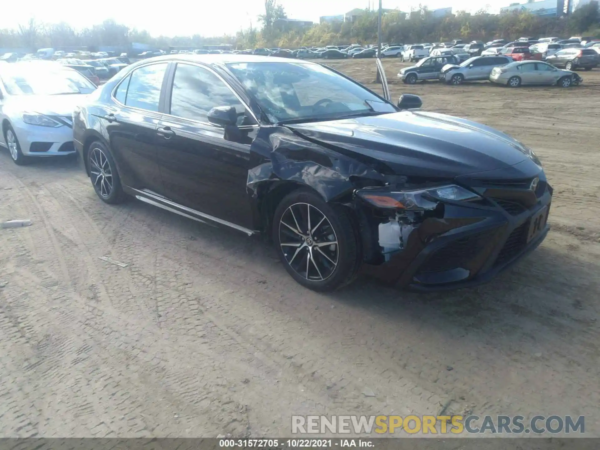 1 Photograph of a damaged car 4T1G11BK9MU026008 TOYOTA CAMRY 2021