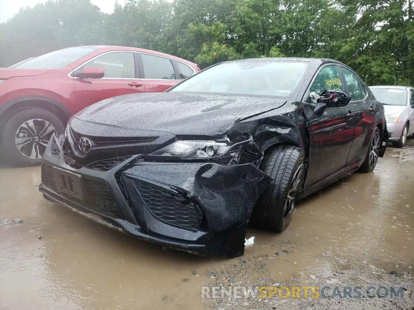 2 Photograph of a damaged car 4T1G11BK9MU026560 TOYOTA CAMRY 2021