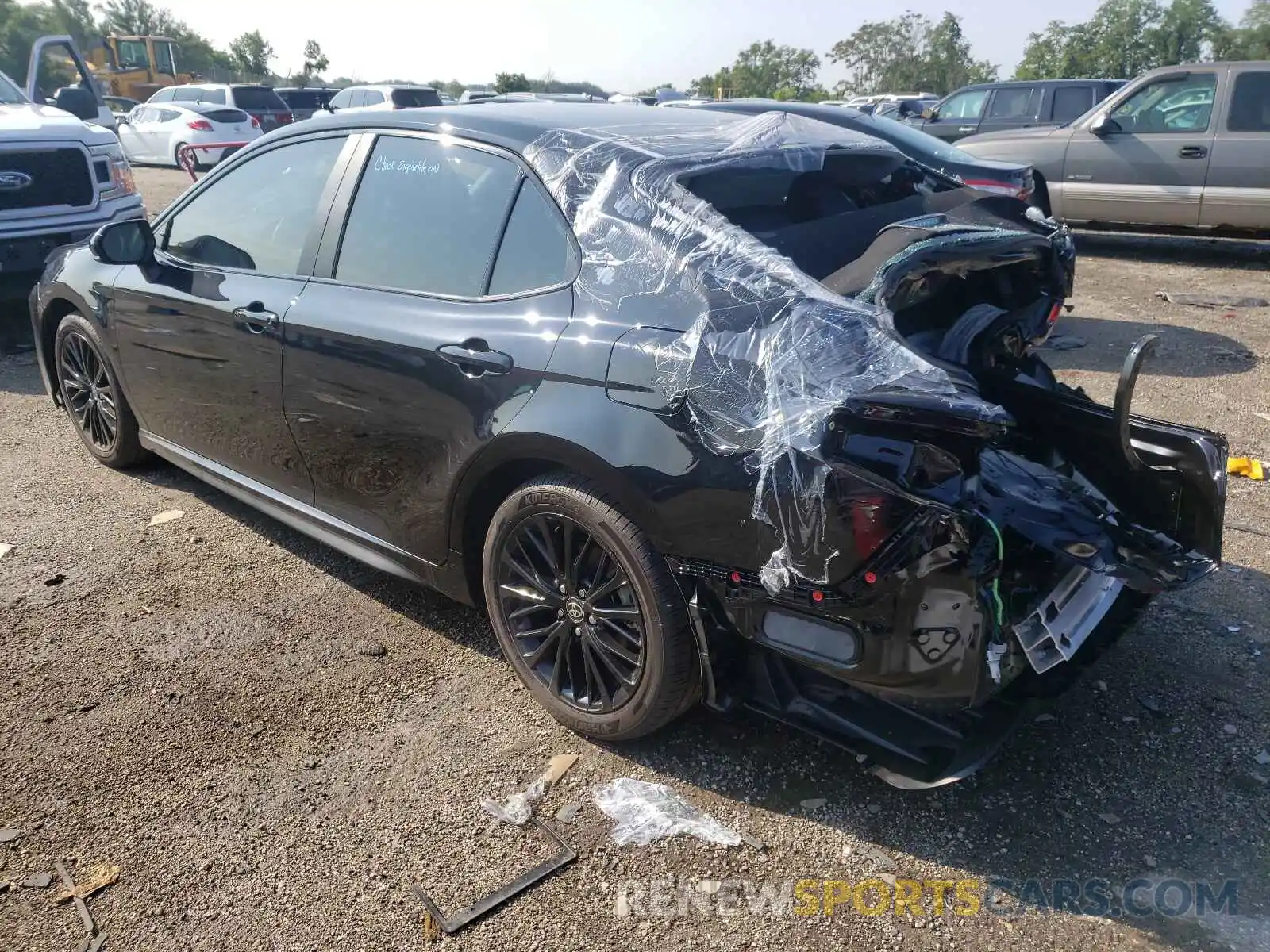 3 Photograph of a damaged car 4T1G11BK9MU026770 TOYOTA CAMRY 2021