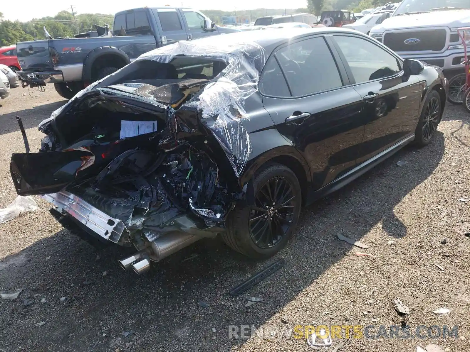 4 Photograph of a damaged car 4T1G11BK9MU026770 TOYOTA CAMRY 2021