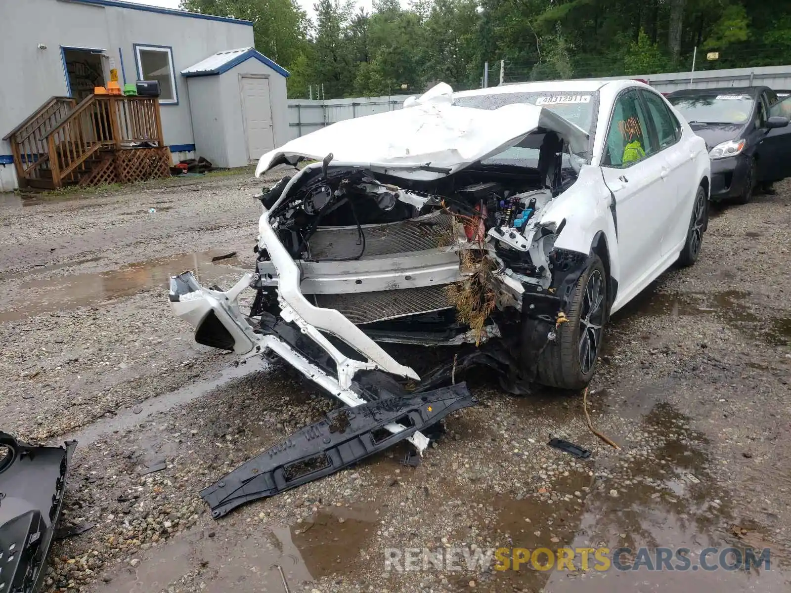 2 Photograph of a damaged car 4T1G11BK9MU027563 TOYOTA CAMRY 2021