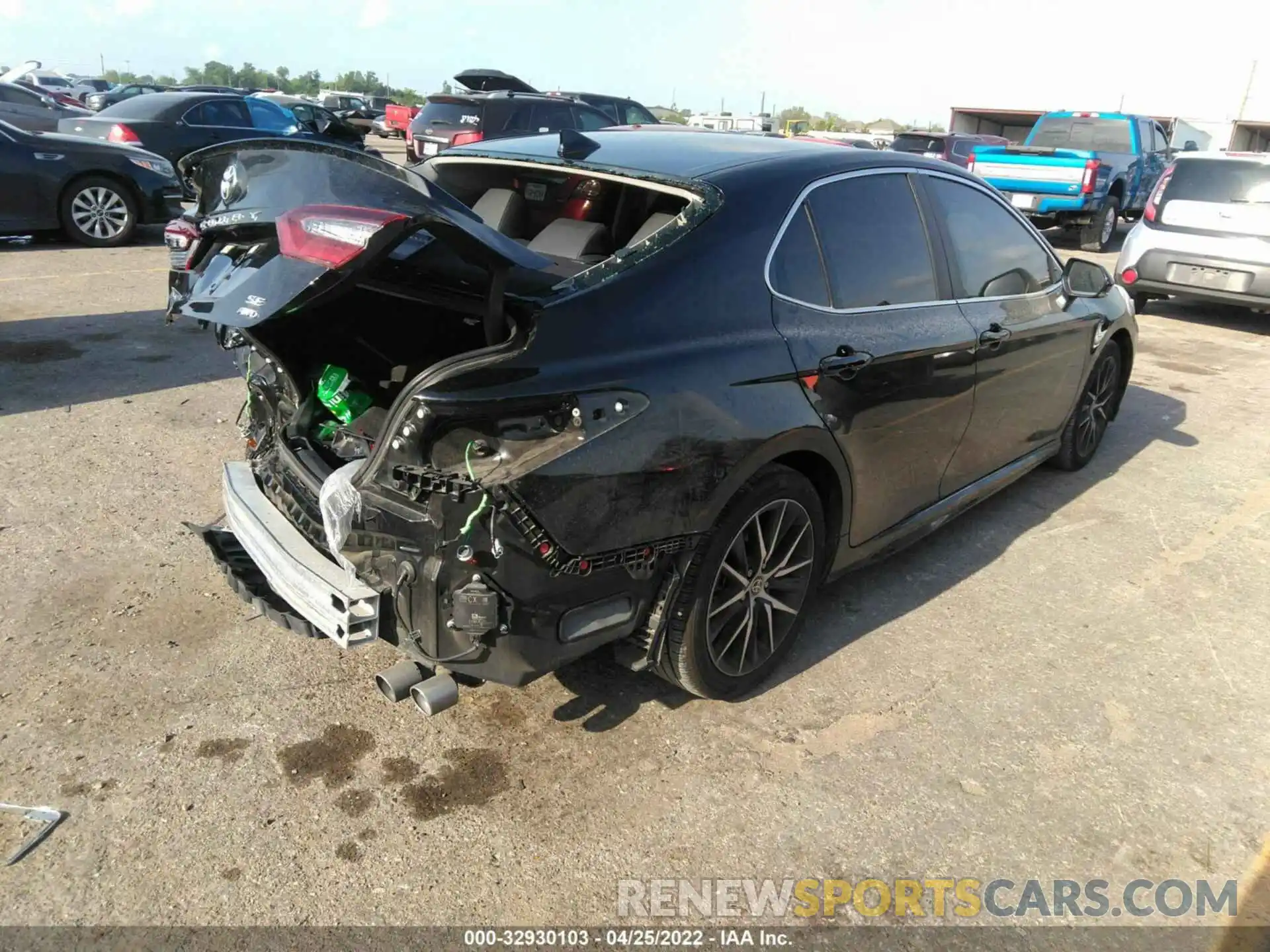 4 Photograph of a damaged car 4T1G11BK9MU030303 TOYOTA CAMRY 2021