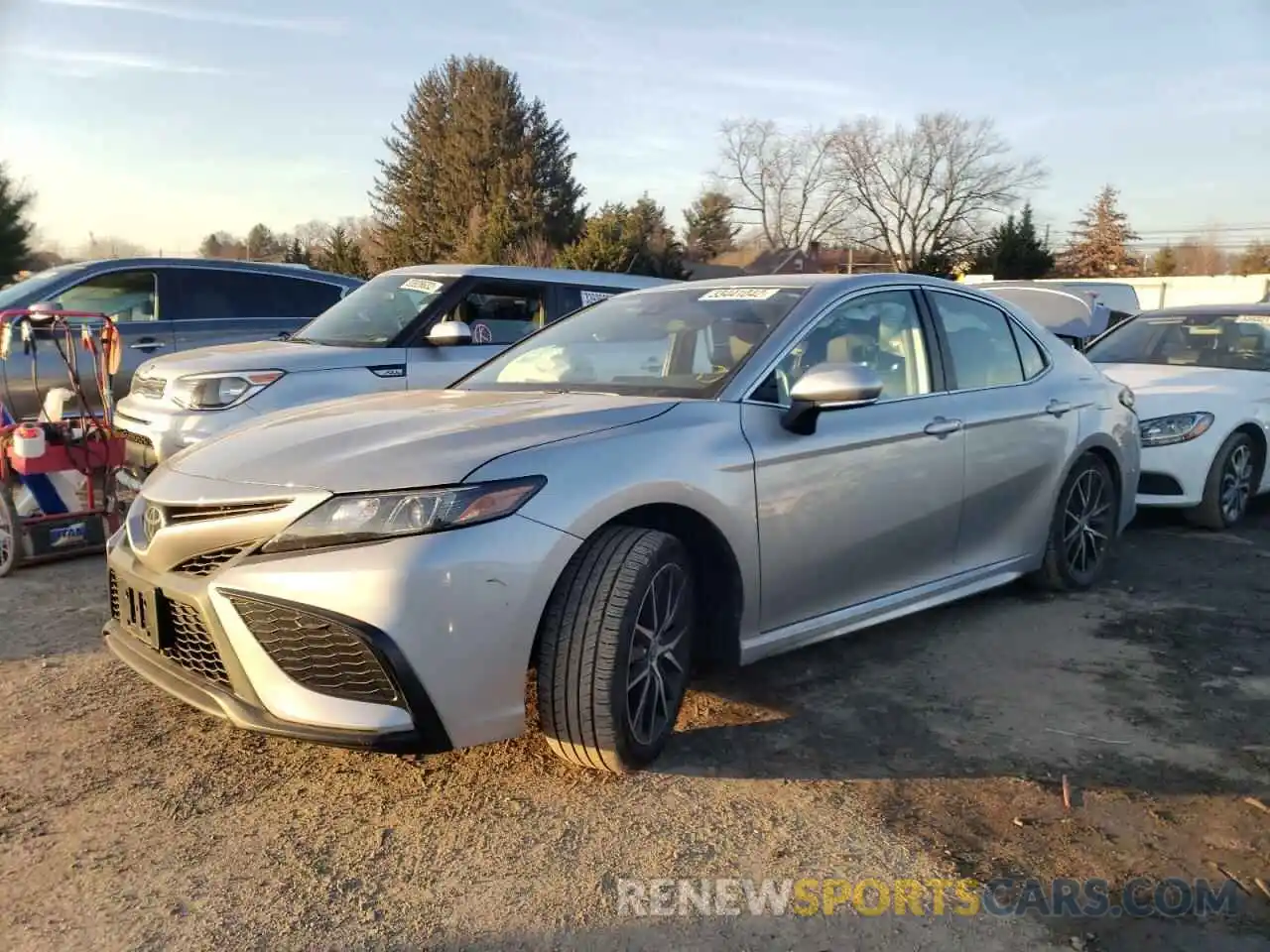 2 Photograph of a damaged car 4T1G11BK9MU031077 TOYOTA CAMRY 2021