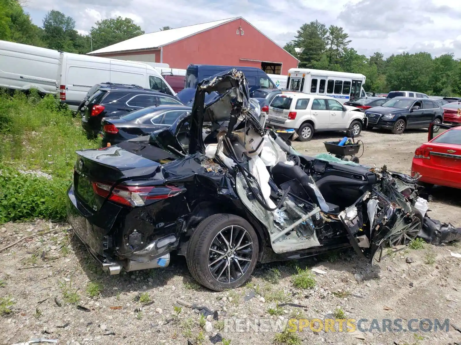 4 Photograph of a damaged car 4T1G11BK9MU034044 TOYOTA CAMRY 2021