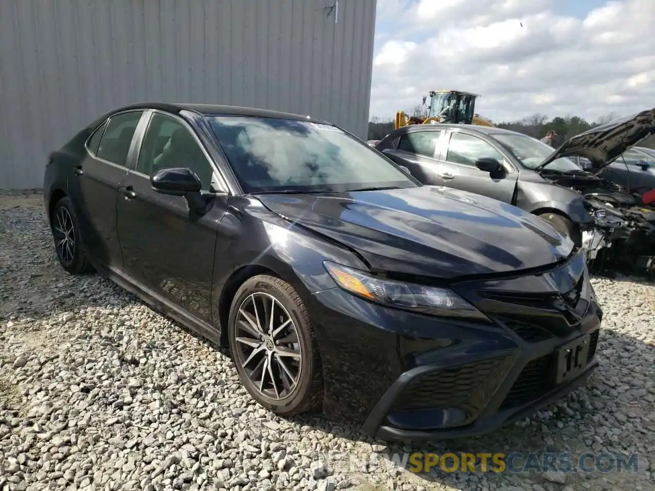 1 Photograph of a damaged car 4T1G11BK9MU044931 TOYOTA CAMRY 2021