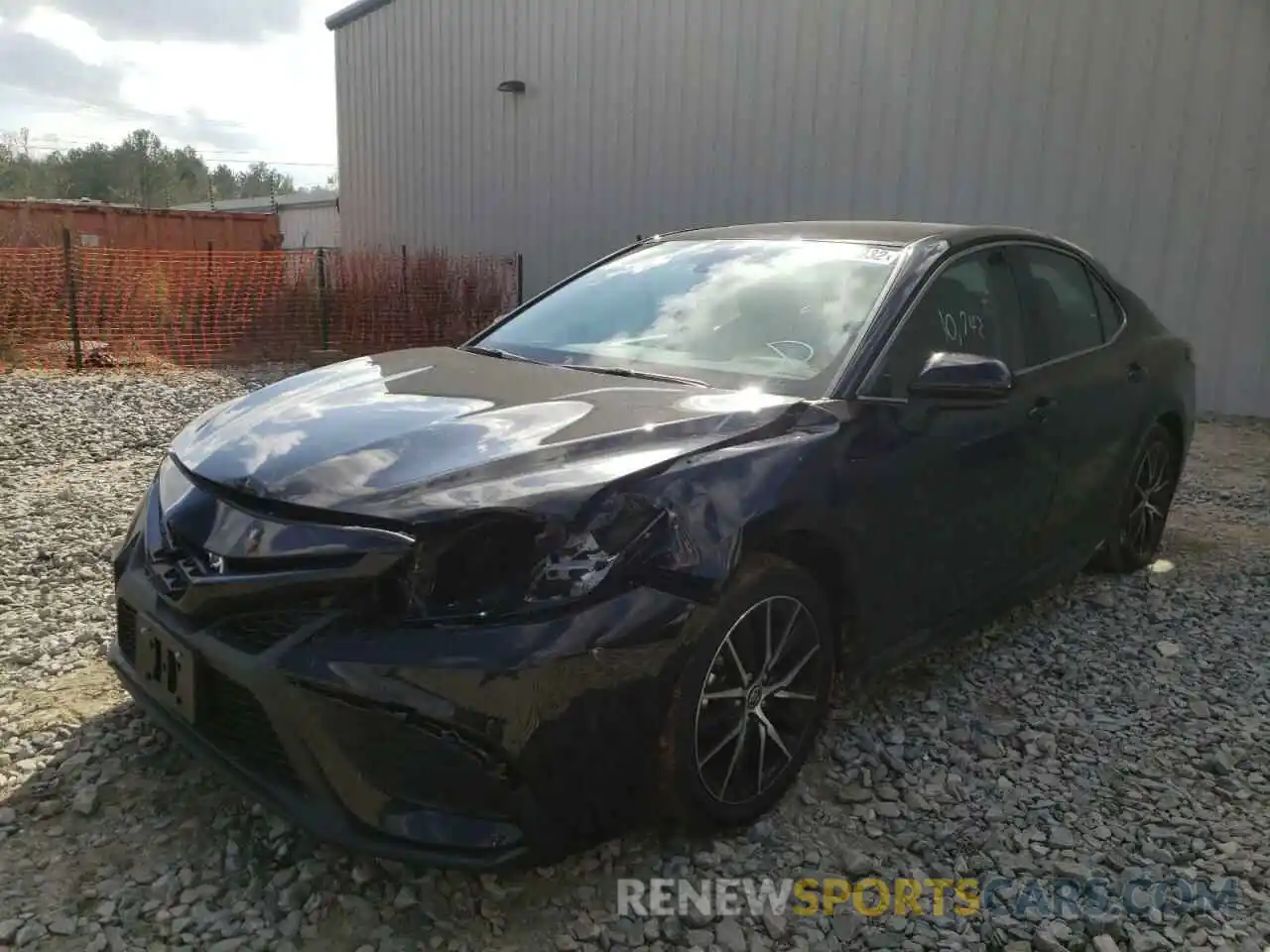 2 Photograph of a damaged car 4T1G11BK9MU044931 TOYOTA CAMRY 2021