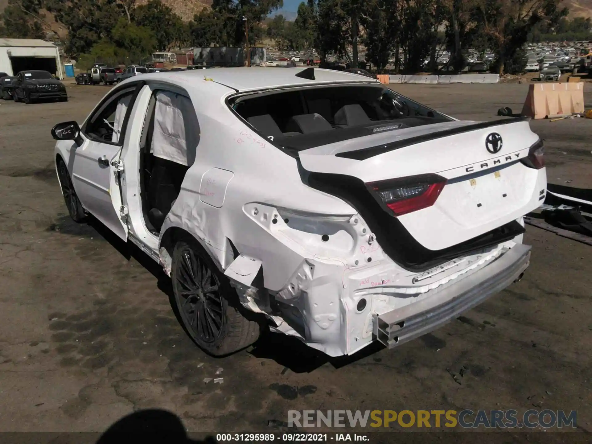 3 Photograph of a damaged car 4T1G11BKXMU022470 TOYOTA CAMRY 2021