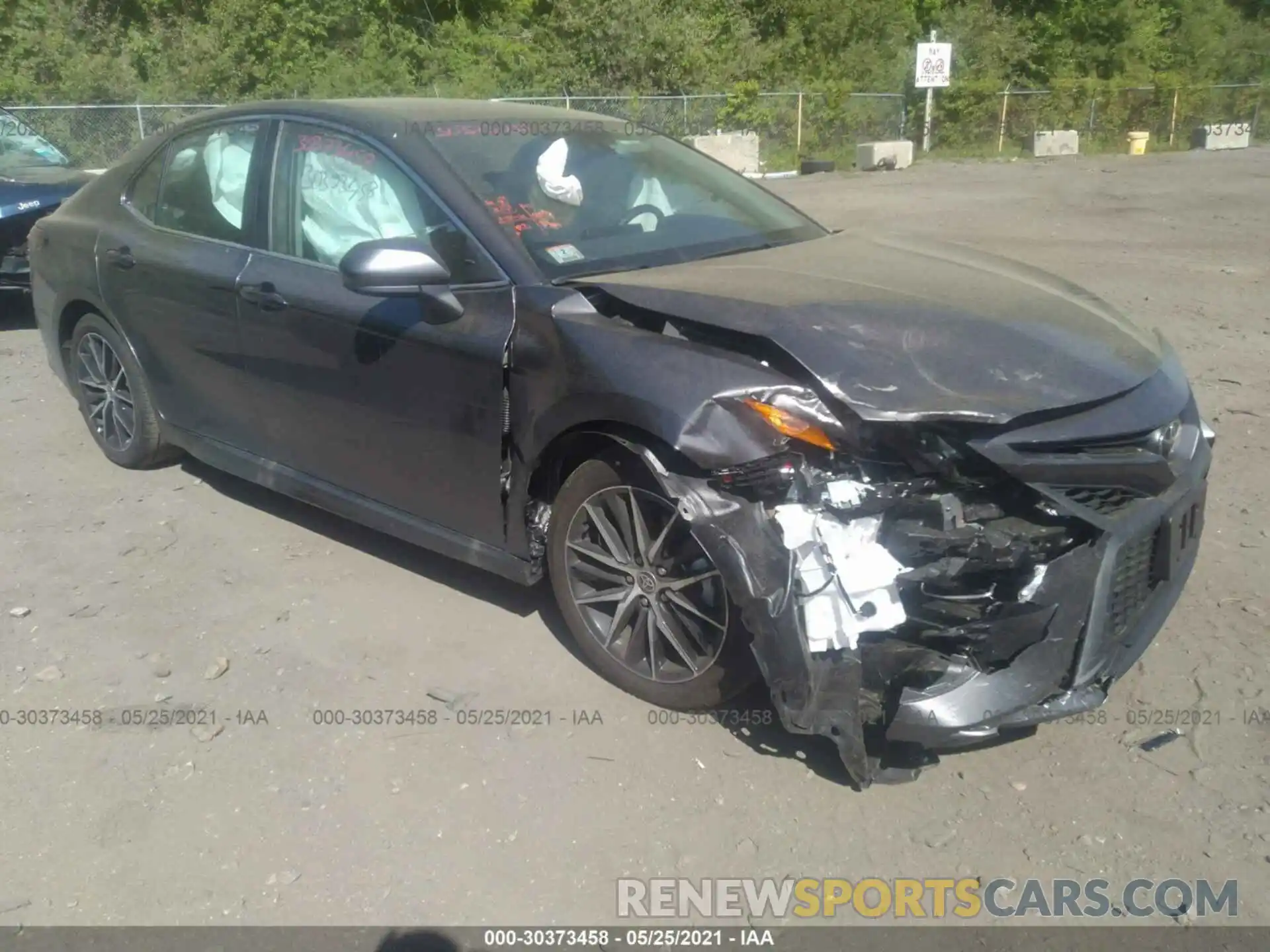 1 Photograph of a damaged car 4T1G11BKXMU024087 TOYOTA CAMRY 2021