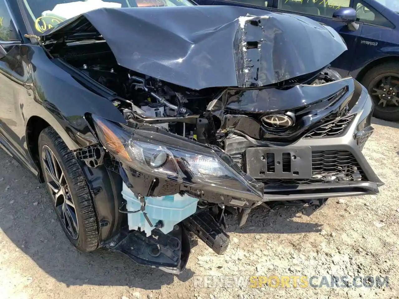 9 Photograph of a damaged car 4T1G11BKXMU025093 TOYOTA CAMRY 2021