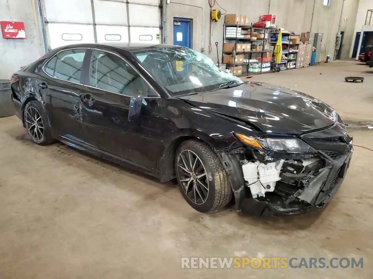 4 Photograph of a damaged car 4T1G11BKXMU026860 TOYOTA CAMRY 2021