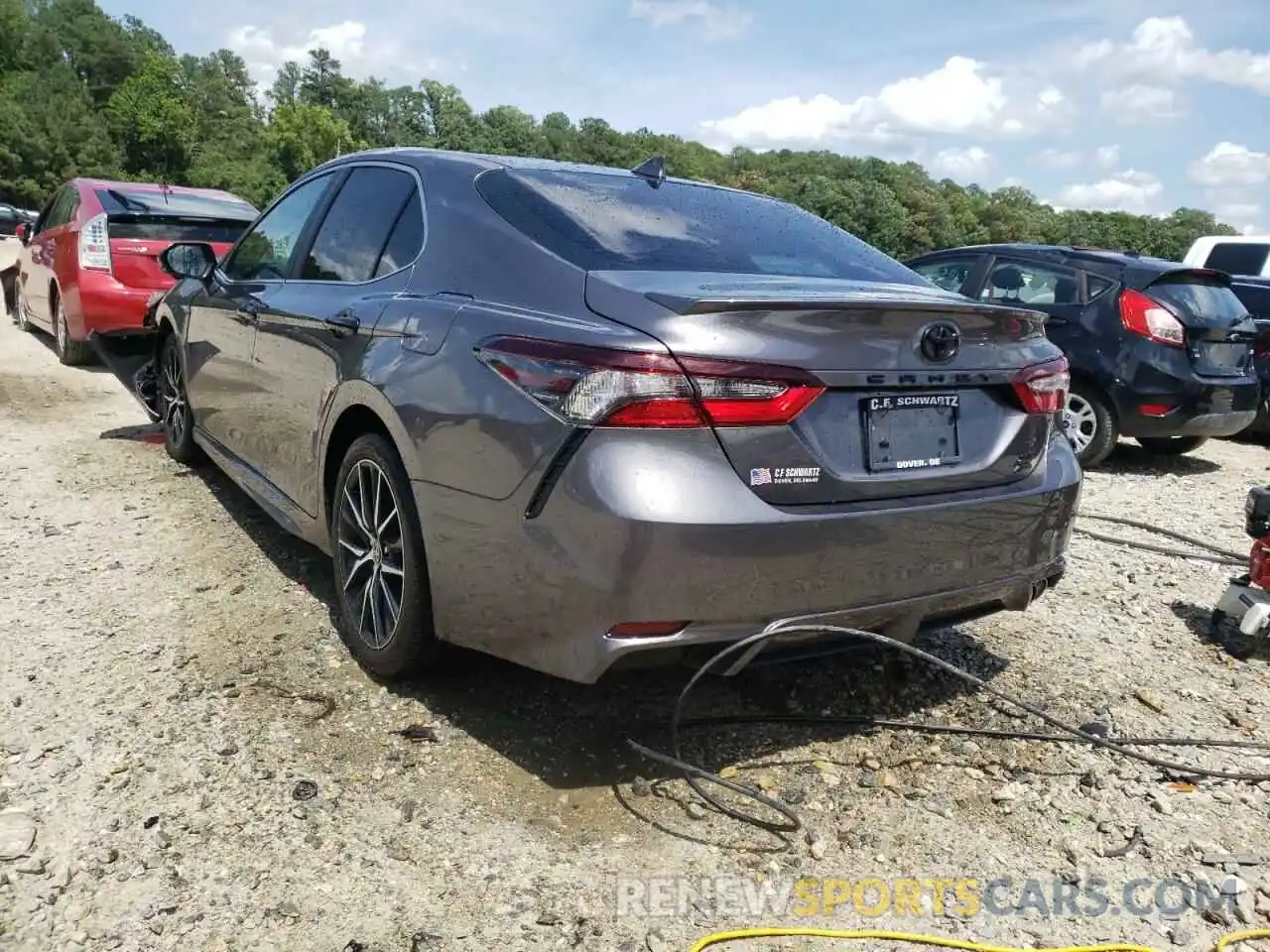 3 Photograph of a damaged car 4T1G11BKXMU027569 TOYOTA CAMRY 2021