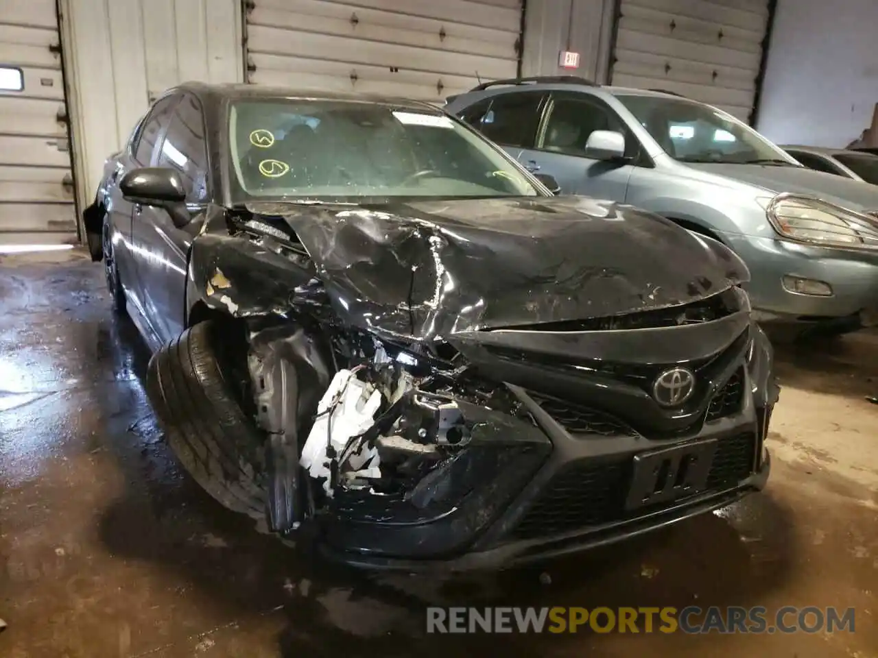 1 Photograph of a damaged car 4T1G11BKXMU028219 TOYOTA CAMRY 2021