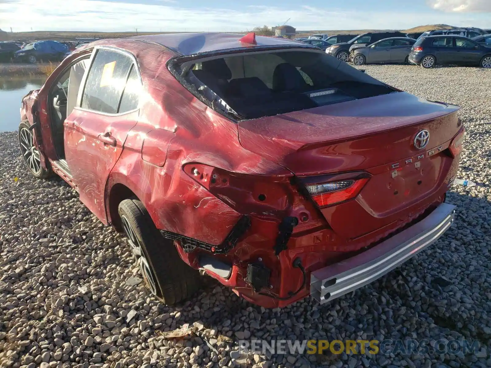 3 Photograph of a damaged car 4T1G11BKXMU032979 TOYOTA CAMRY 2021