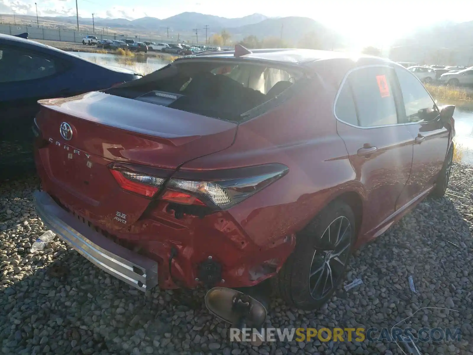 4 Photograph of a damaged car 4T1G11BKXMU032979 TOYOTA CAMRY 2021