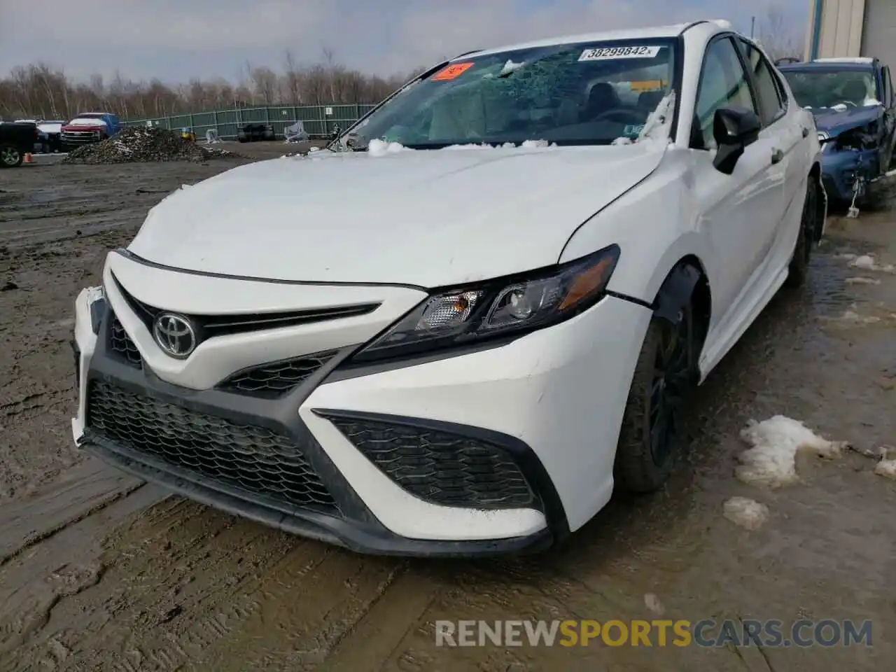 2 Photograph of a damaged car 4T1G11BKXMU045733 TOYOTA CAMRY 2021