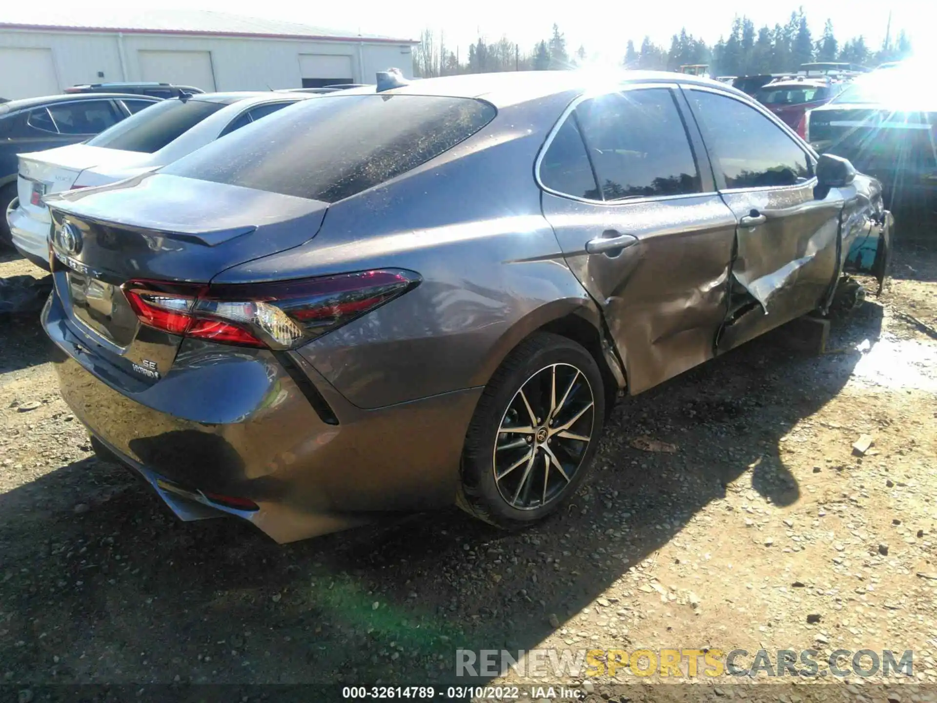 4 Photograph of a damaged car 4T1G31AK0MU028550 TOYOTA CAMRY 2021