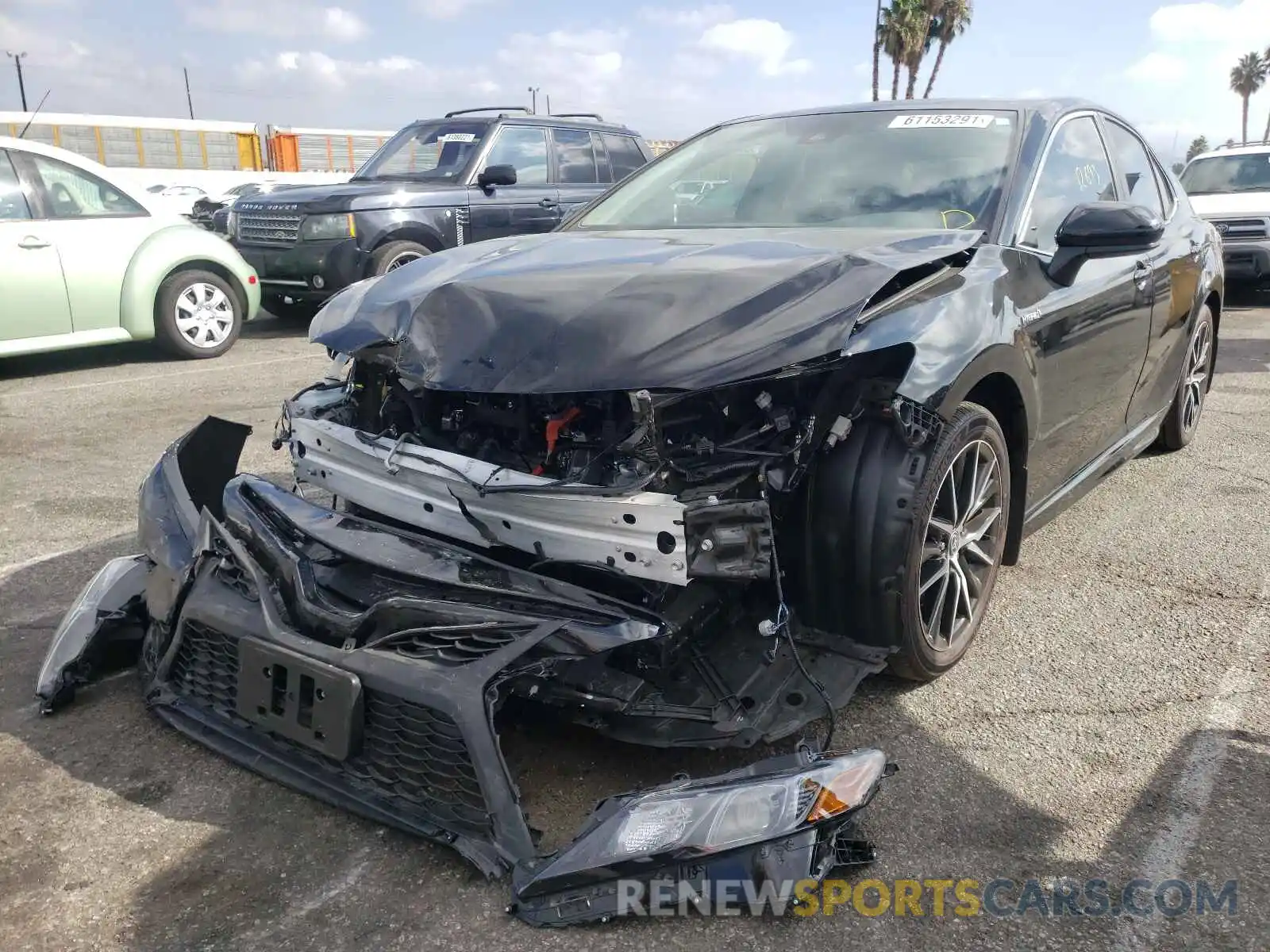 2 Photograph of a damaged car 4T1G31AK0MU558906 TOYOTA CAMRY 2021