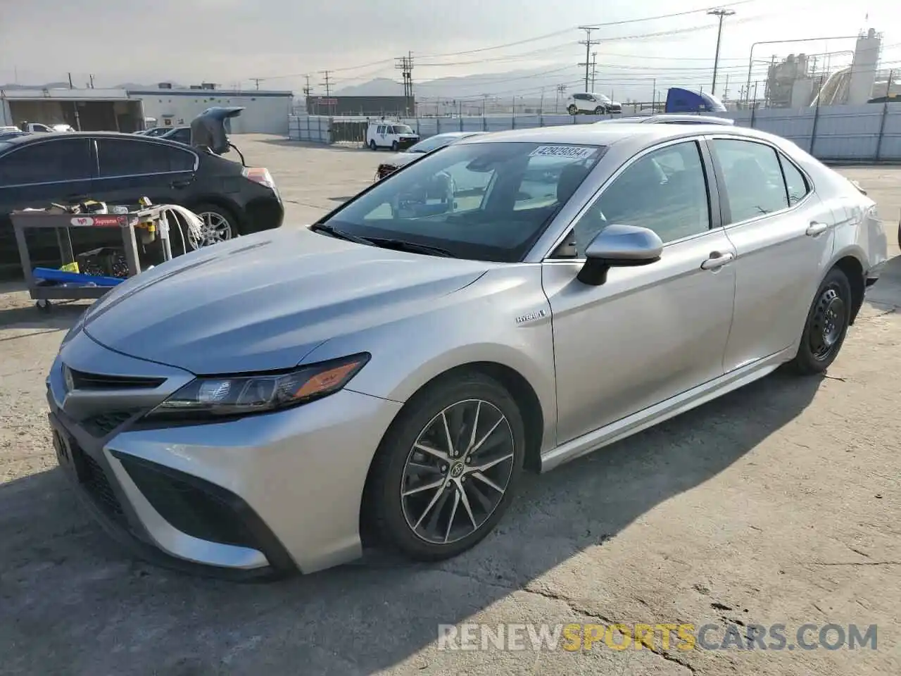 1 Photograph of a damaged car 4T1G31AK0MU562602 TOYOTA CAMRY 2021