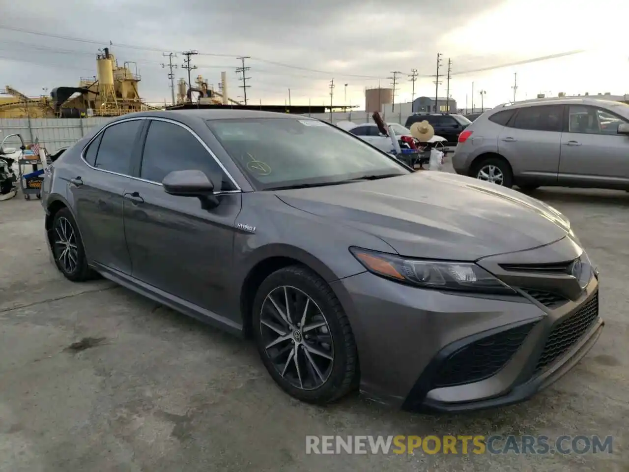 1 Photograph of a damaged car 4T1G31AK1MU549180 TOYOTA CAMRY 2021