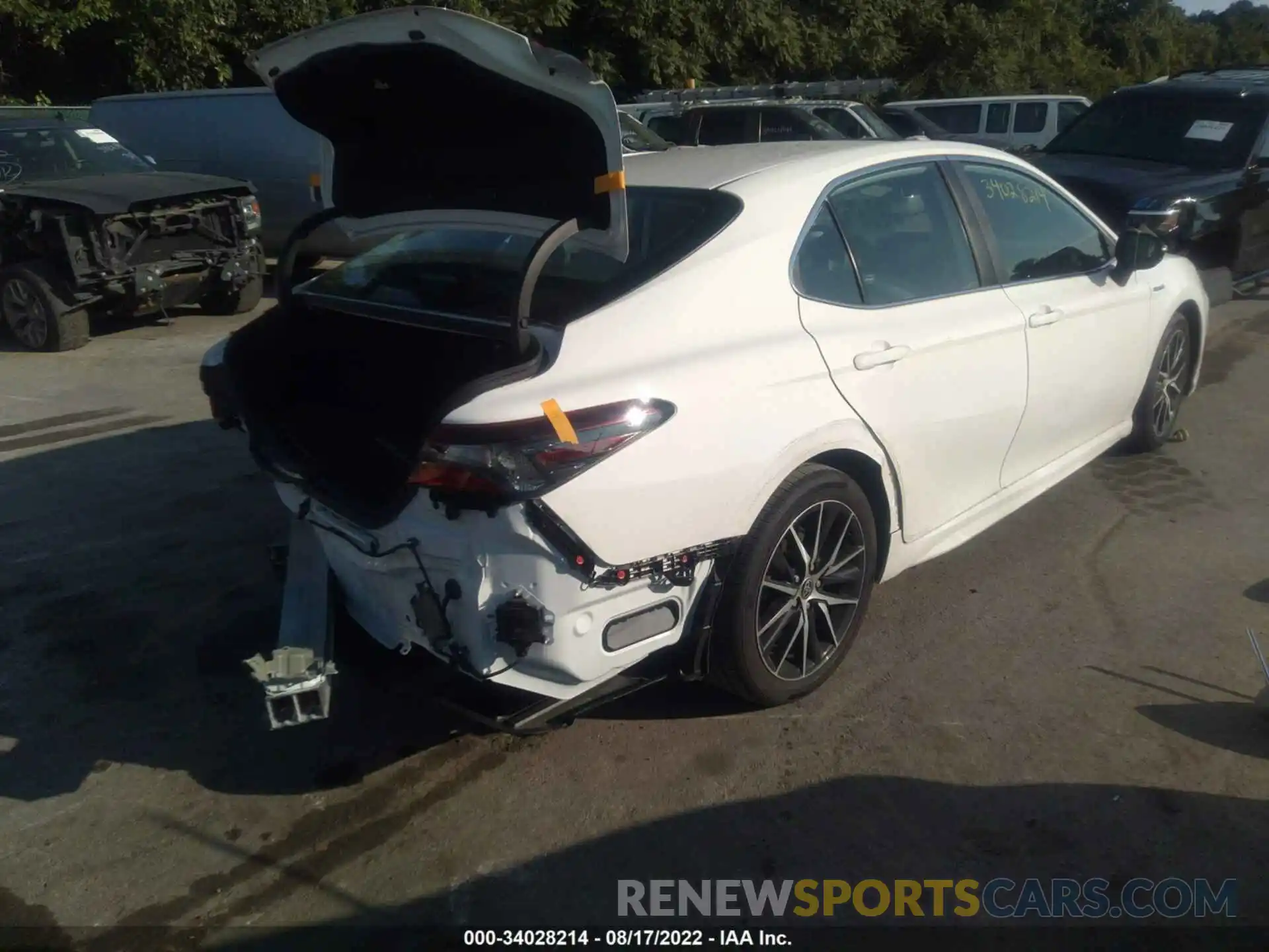 4 Photograph of a damaged car 4T1G31AK1MU564391 TOYOTA CAMRY 2021