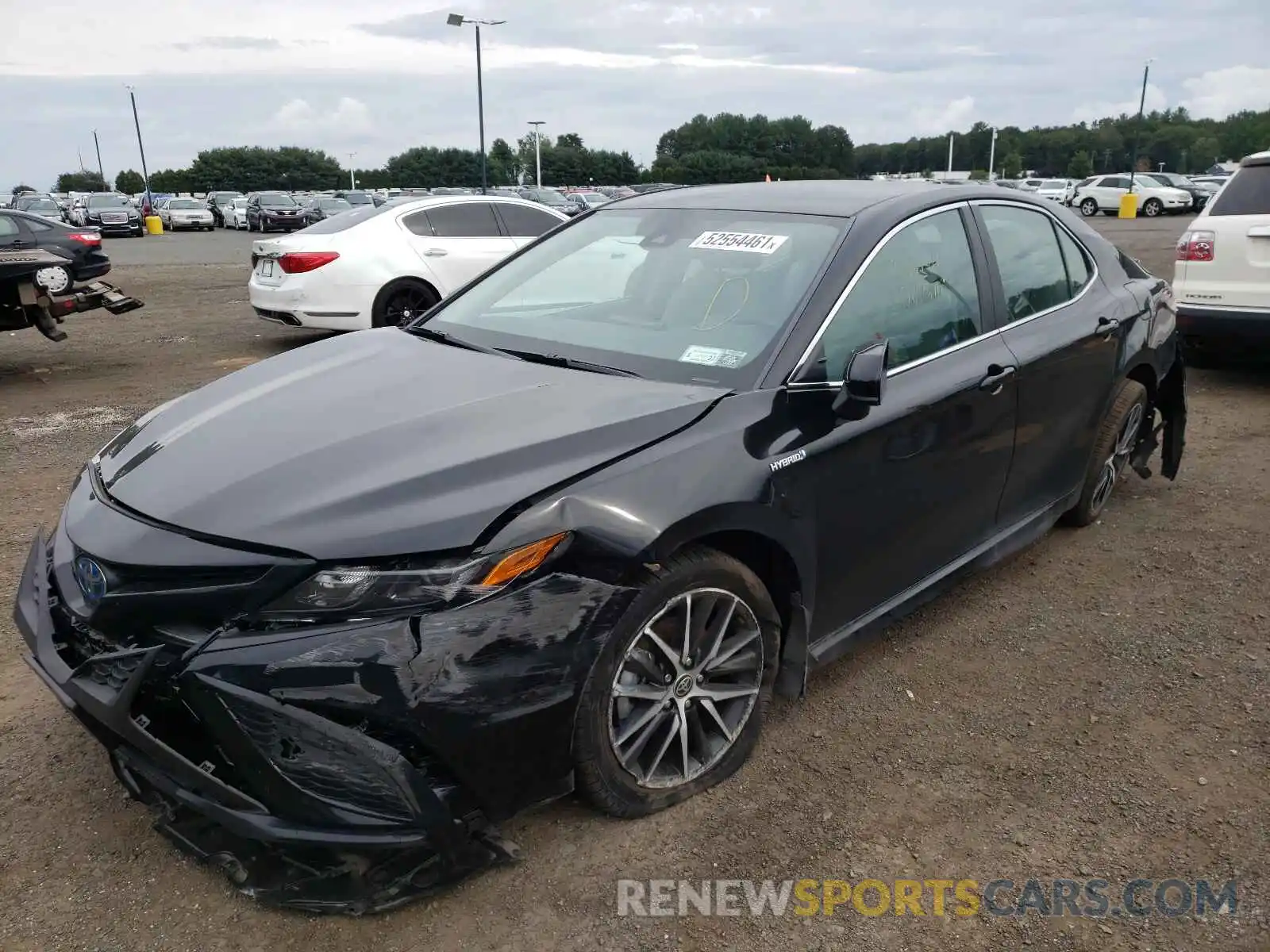 2 Photograph of a damaged car 4T1G31AK2MU020773 TOYOTA CAMRY 2021