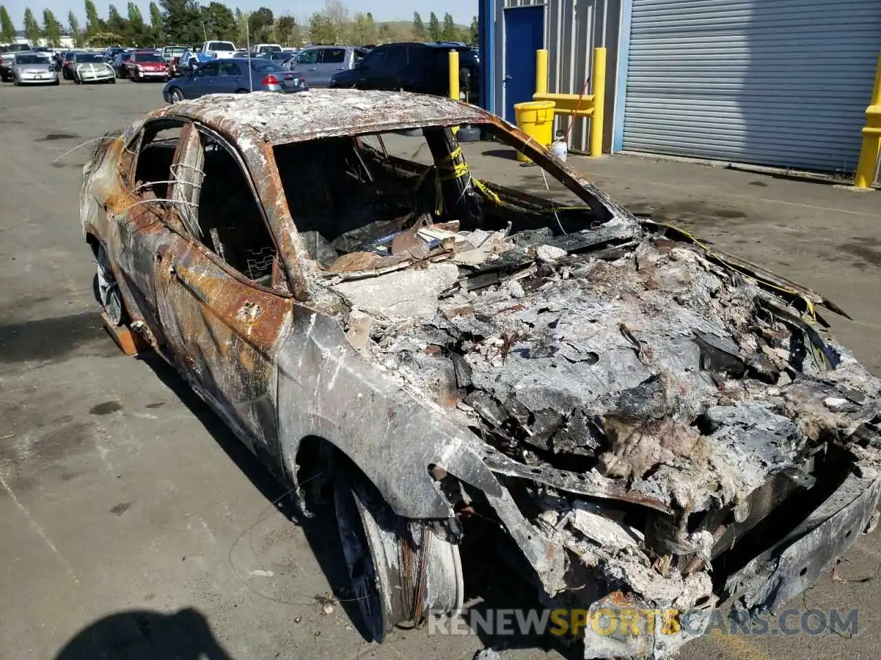 10 Photograph of a damaged car 4T1G31AK2MU555506 TOYOTA CAMRY 2021