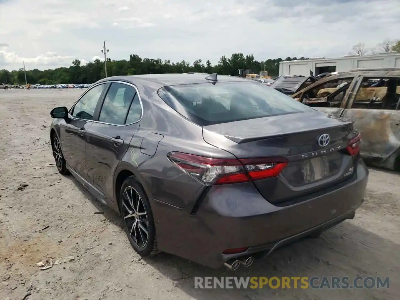 3 Photograph of a damaged car 4T1G31AK2MU556946 TOYOTA CAMRY 2021