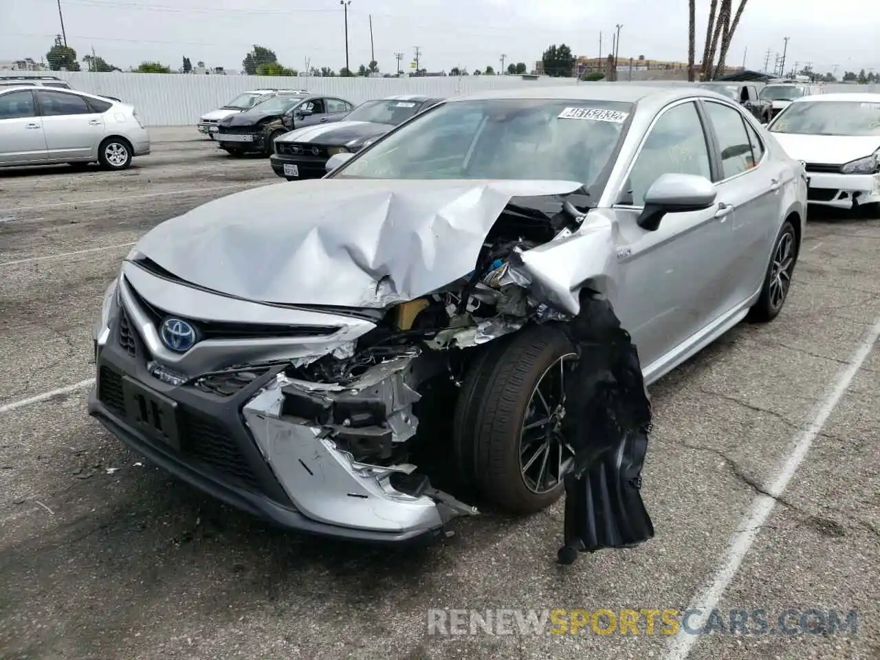 2 Photograph of a damaged car 4T1G31AK2MU559278 TOYOTA CAMRY 2021