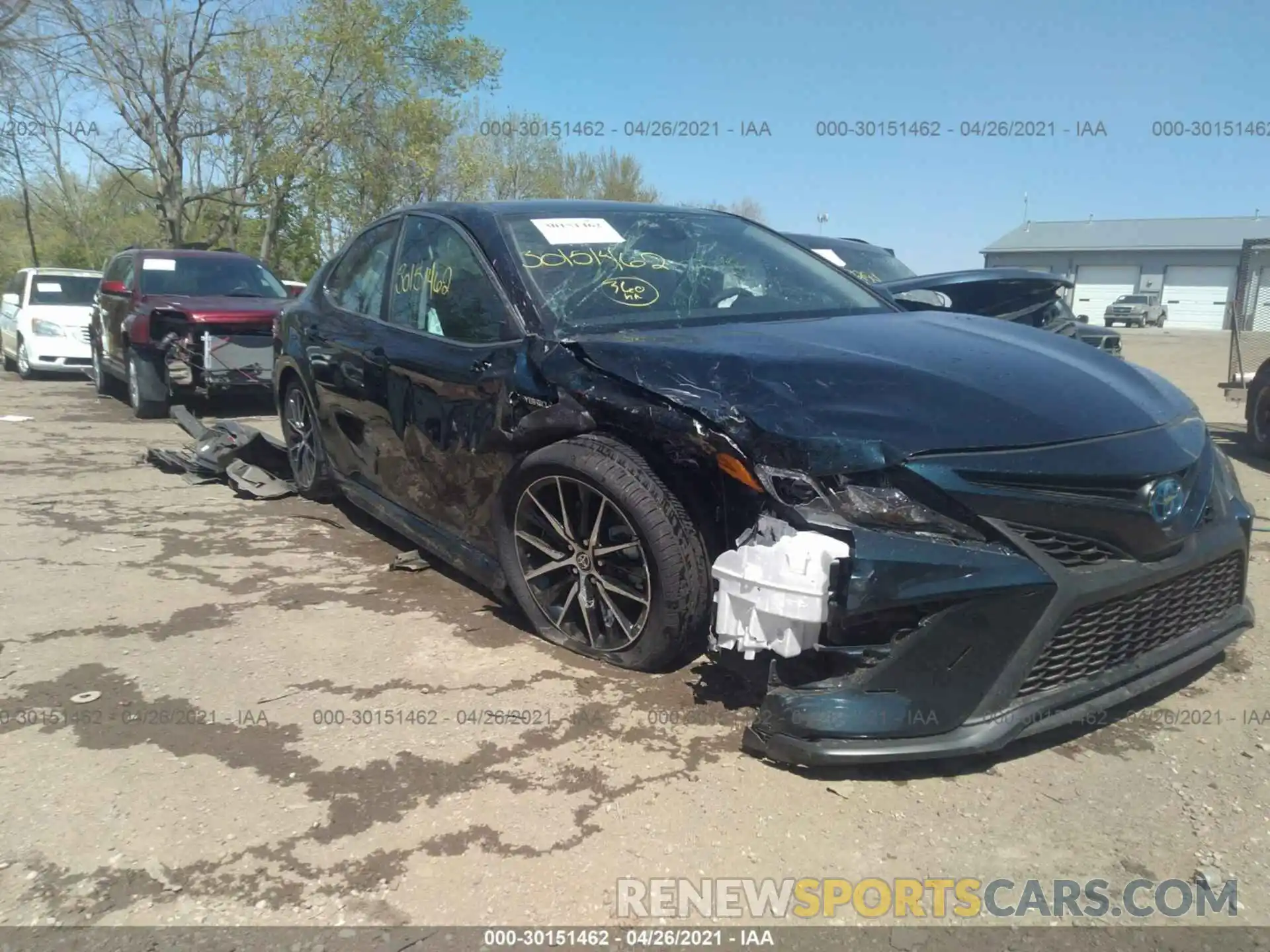 6 Photograph of a damaged car 4T1G31AK3MU555613 TOYOTA CAMRY 2021