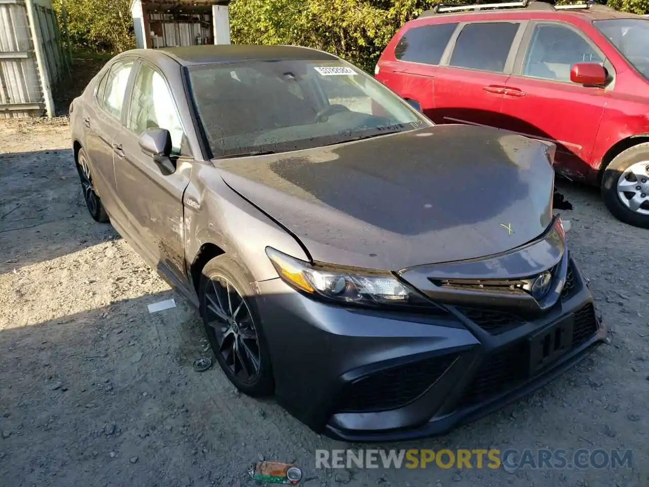 1 Photograph of a damaged car 4T1G31AK4MU553515 TOYOTA CAMRY 2021