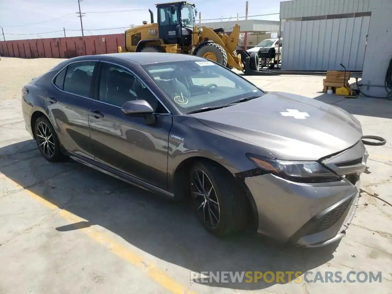 1 Photograph of a damaged car 4T1G31AK5MU556035 TOYOTA CAMRY 2021