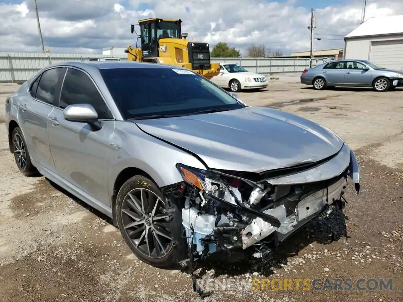 1 Photograph of a damaged car 4T1G31AK5MU559775 TOYOTA CAMRY 2021