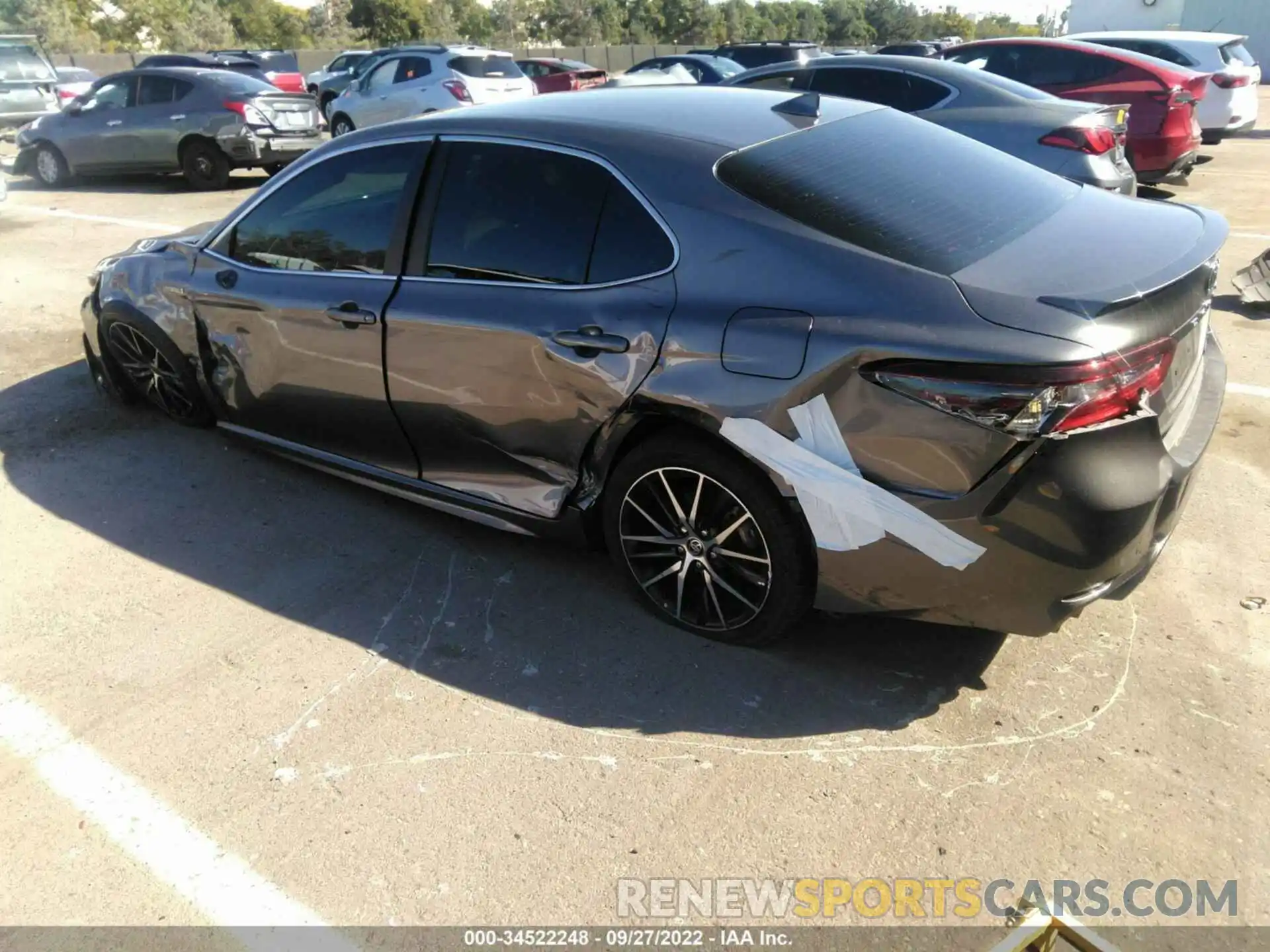 3 Photograph of a damaged car 4T1G31AK6MU026429 TOYOTA CAMRY 2021