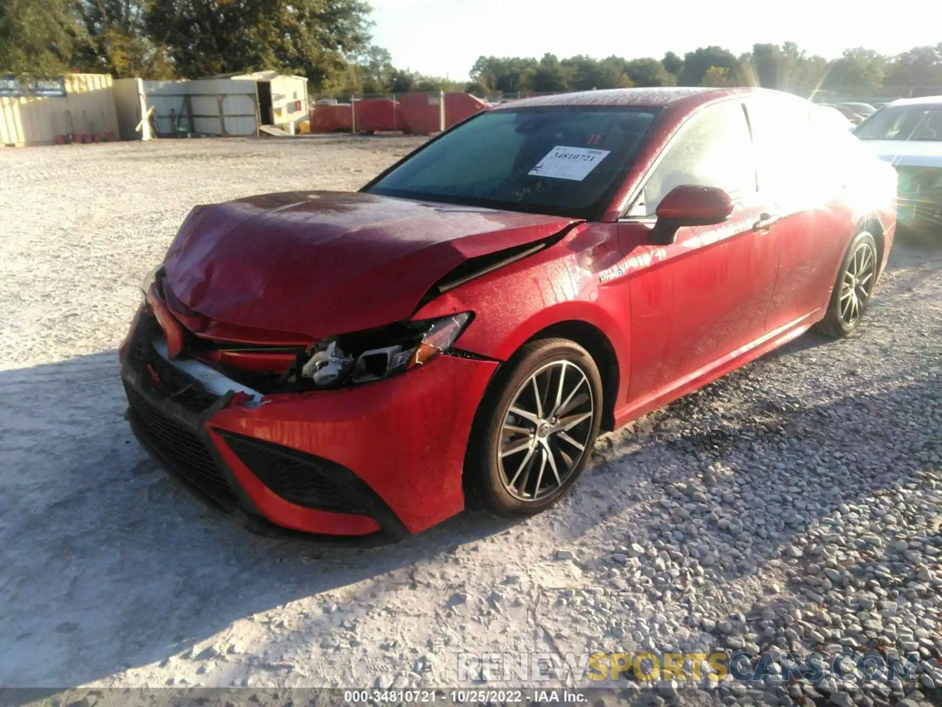 2 Photograph of a damaged car 4T1G31AK6MU031713 TOYOTA CAMRY 2021