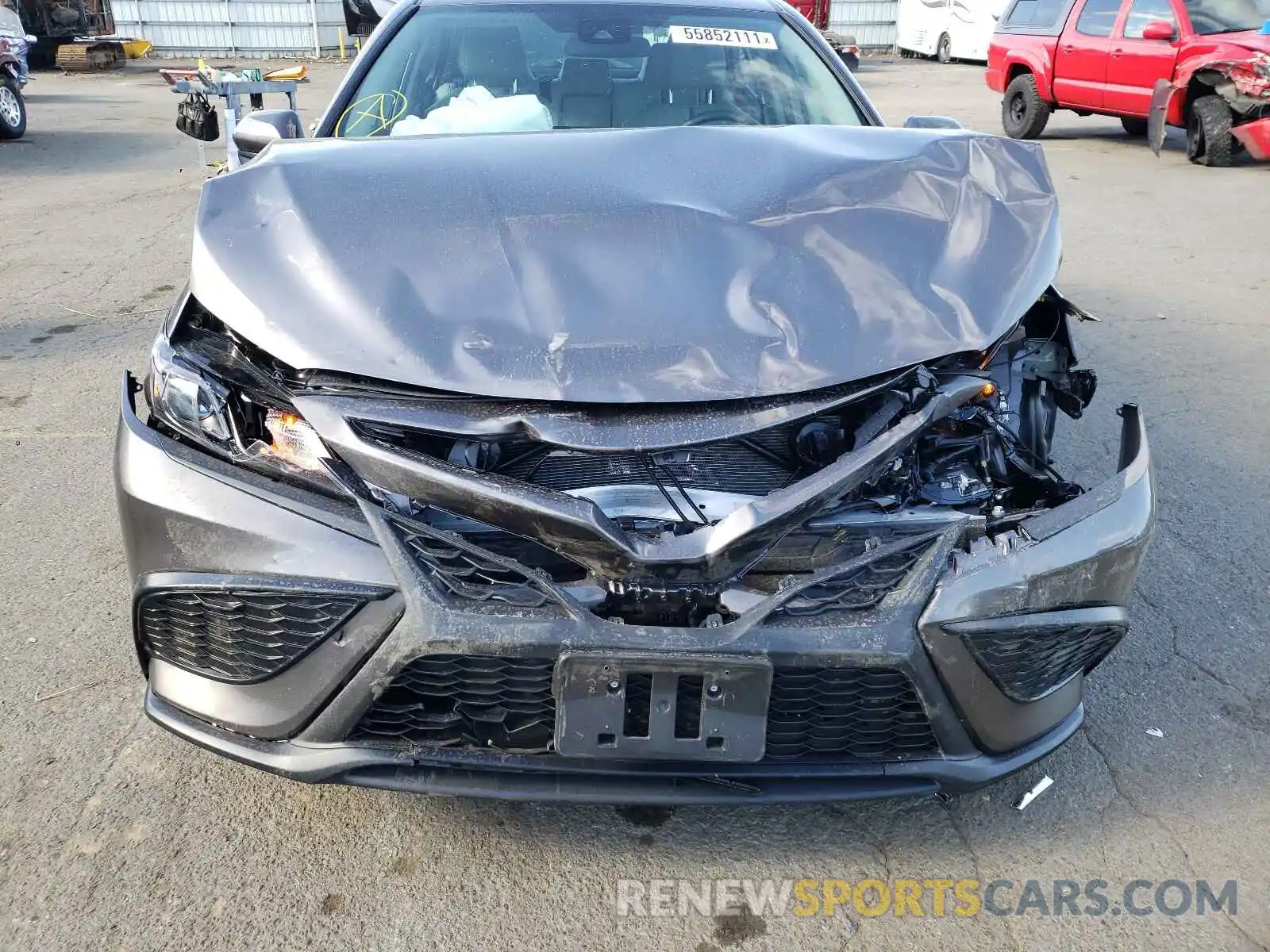 9 Photograph of a damaged car 4T1G31AK7MU021725 TOYOTA CAMRY 2021