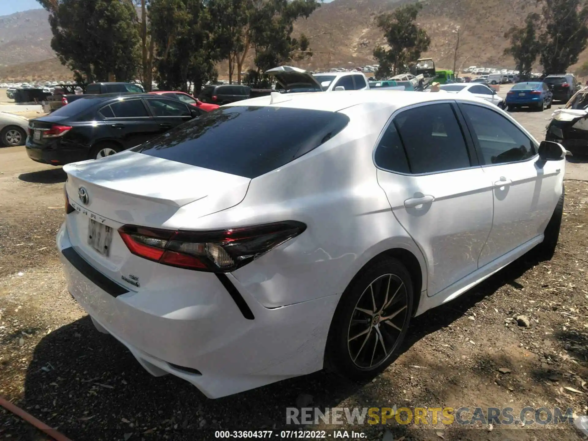 4 Photograph of a damaged car 4T1G31AK7MU558837 TOYOTA CAMRY 2021