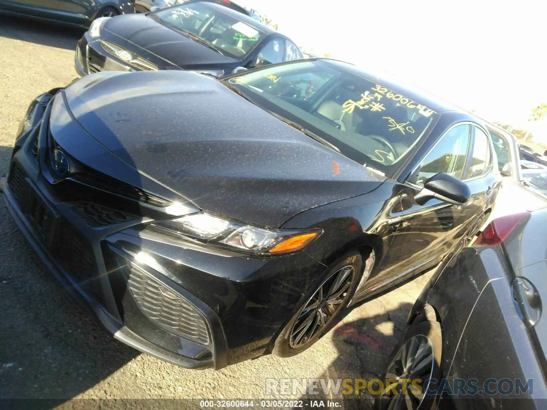 2 Photograph of a damaged car 4T1G31AK8MU027694 TOYOTA CAMRY 2021