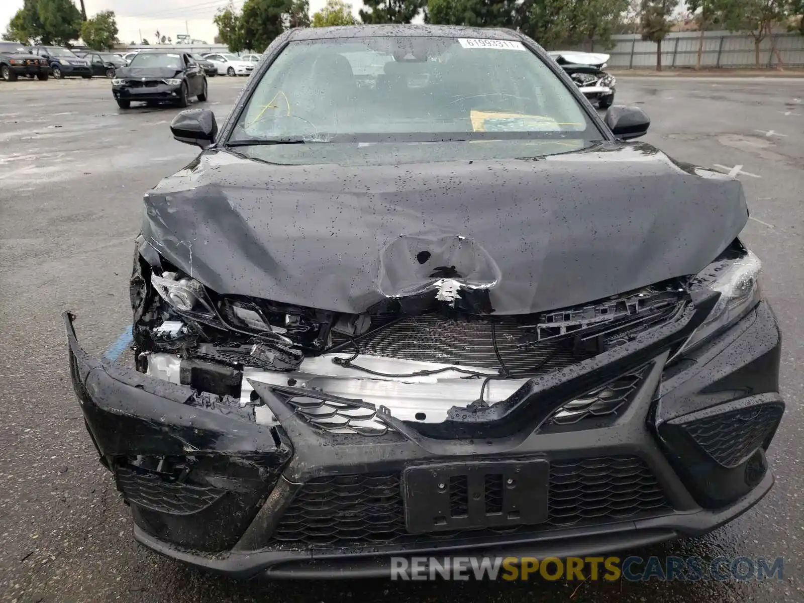 9 Photograph of a damaged car 4T1G31AK8MU027890 TOYOTA CAMRY 2021