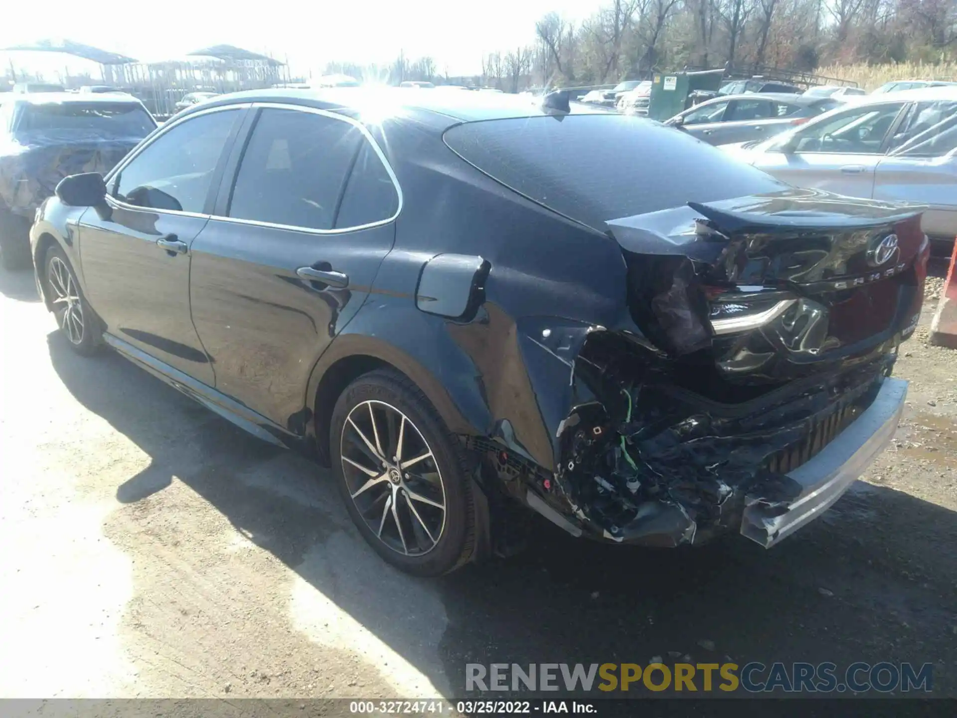 3 Photograph of a damaged car 4T1G31AK9MU025677 TOYOTA CAMRY 2021