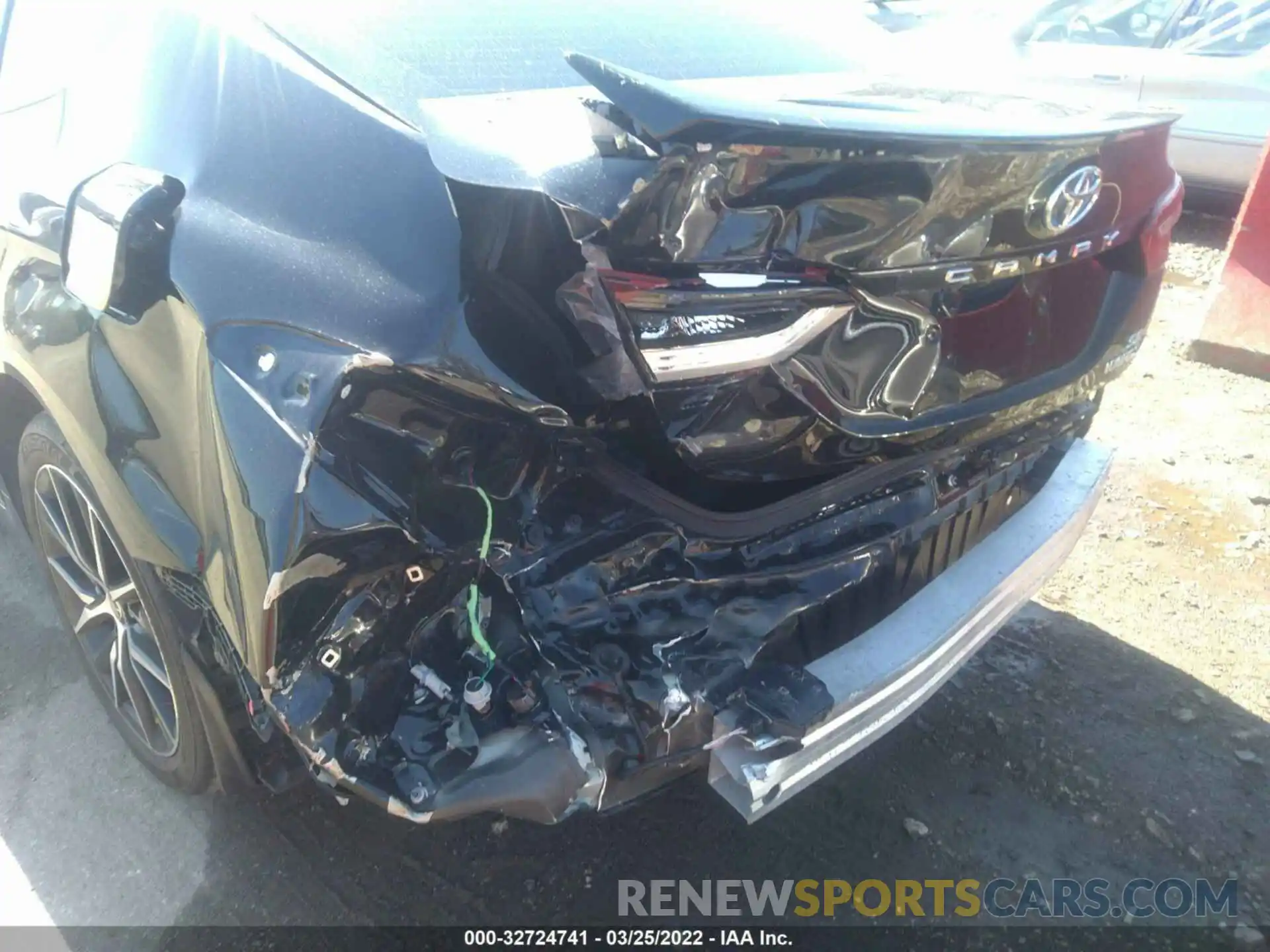 6 Photograph of a damaged car 4T1G31AK9MU025677 TOYOTA CAMRY 2021